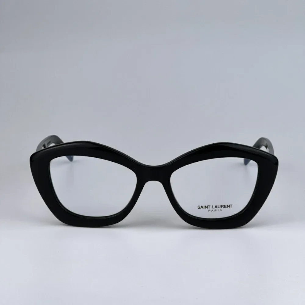 NEW Saint Laurent SL68 OPT 001 Black Cat Eye Women Eyeglasses
